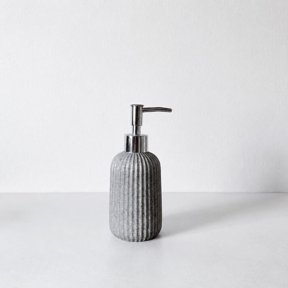 DISPENSADOR DE JABON GRIS