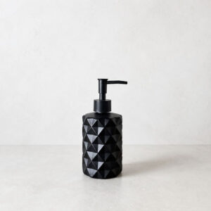 DISPENSADOR DE JABON NEGRO
