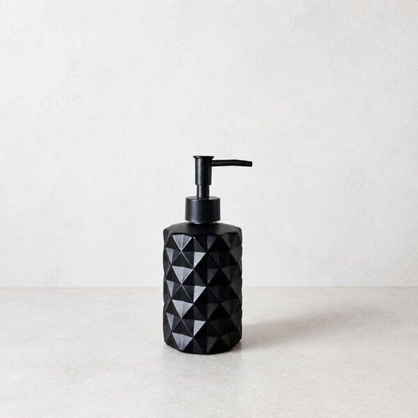 DISPENSADOR DE JABON NEGRO DISPENSADOR DE JABON NEGRO