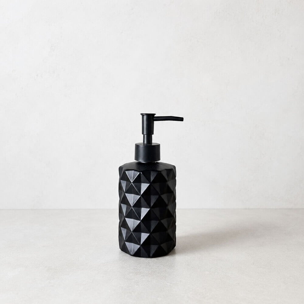 DISPENSADOR DE JABON NEGRO
