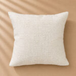 FUNDA DE COJIN 45X45 BLANCO REVERSO