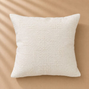 FUNDA DE COJIN 45X45 BLANCO REVERSO