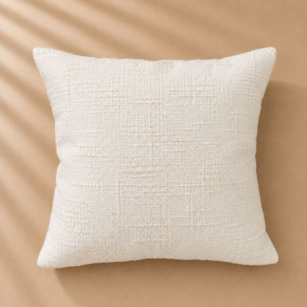 FUNDA DE COJIN 45X45 BLANCO REVERSO