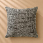 FUNDA DE COJIN 45X45 NEGRO REVERSO