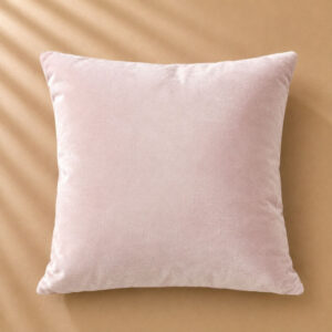 FUNDA DE COJIN 45X45 ROSADO