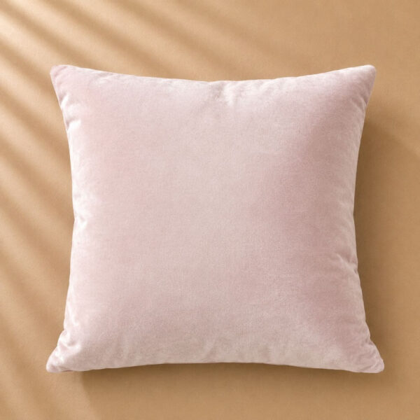 FUNDA DE COJIN 45X45 ROSADO