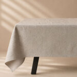 MANTEL LOURDES BEIGE 150X230