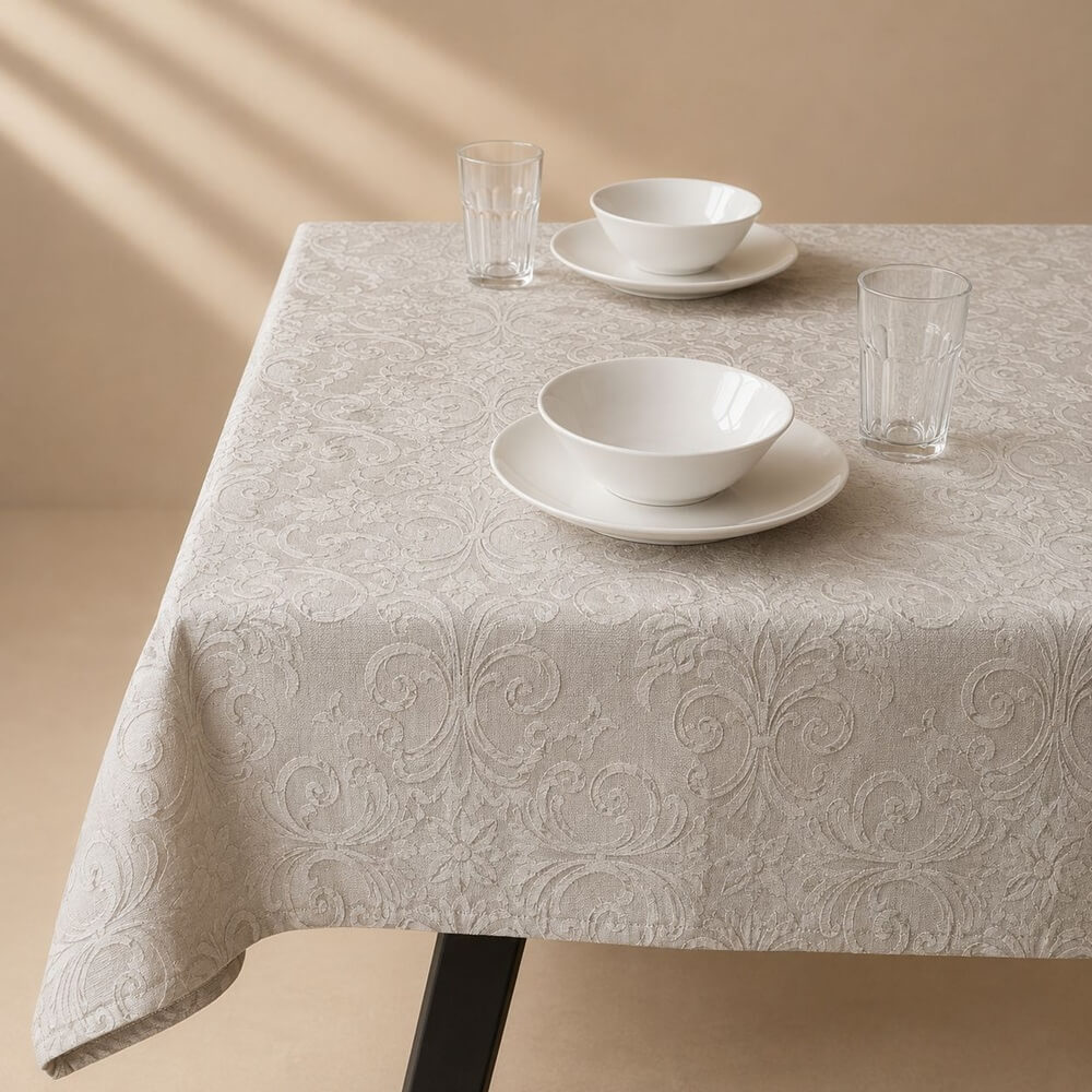 MANTEL LOURDES BEIGE 150X230 2