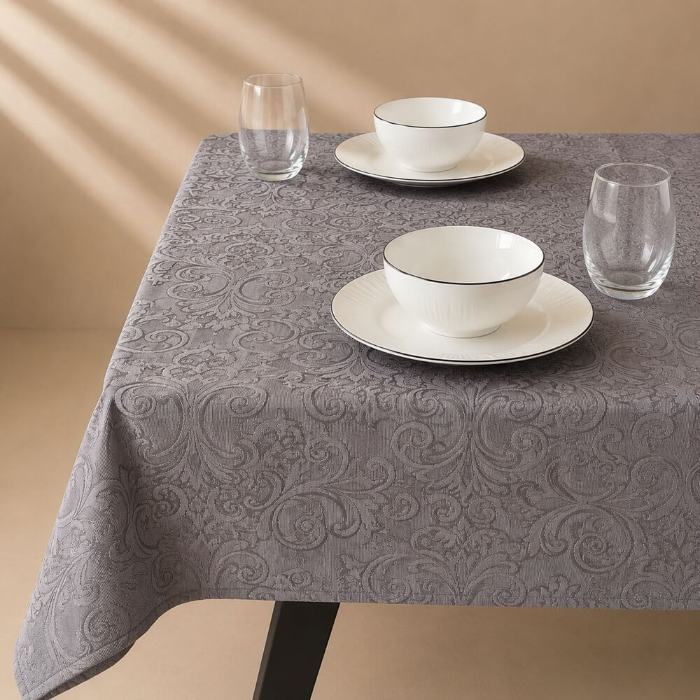 MANTEL LOURDES GRIS 150X230 2
