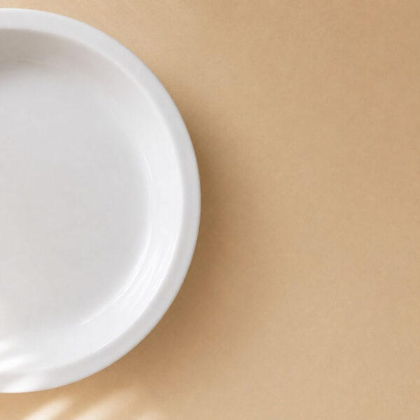 PLATO LLANO BLANCO BASICO 2