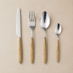 SET DE CUBIERTOS 16 PCS MADERA