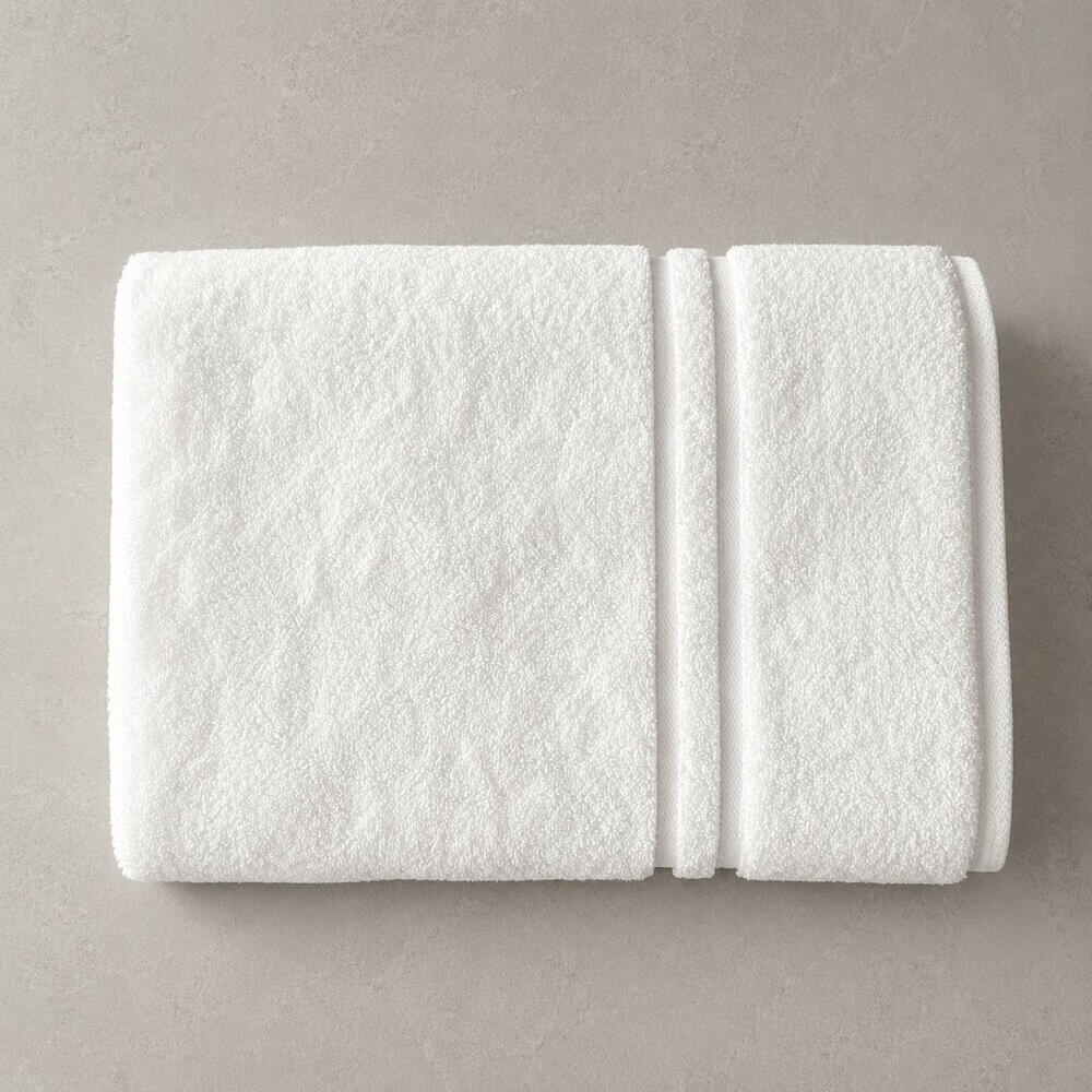 TOALLA BAÑO BLANCA 90x150 600GR