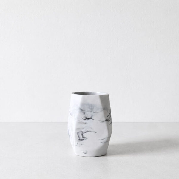 VASO JABON RESINA MARMOL VASO JABON RESINA MARMOL