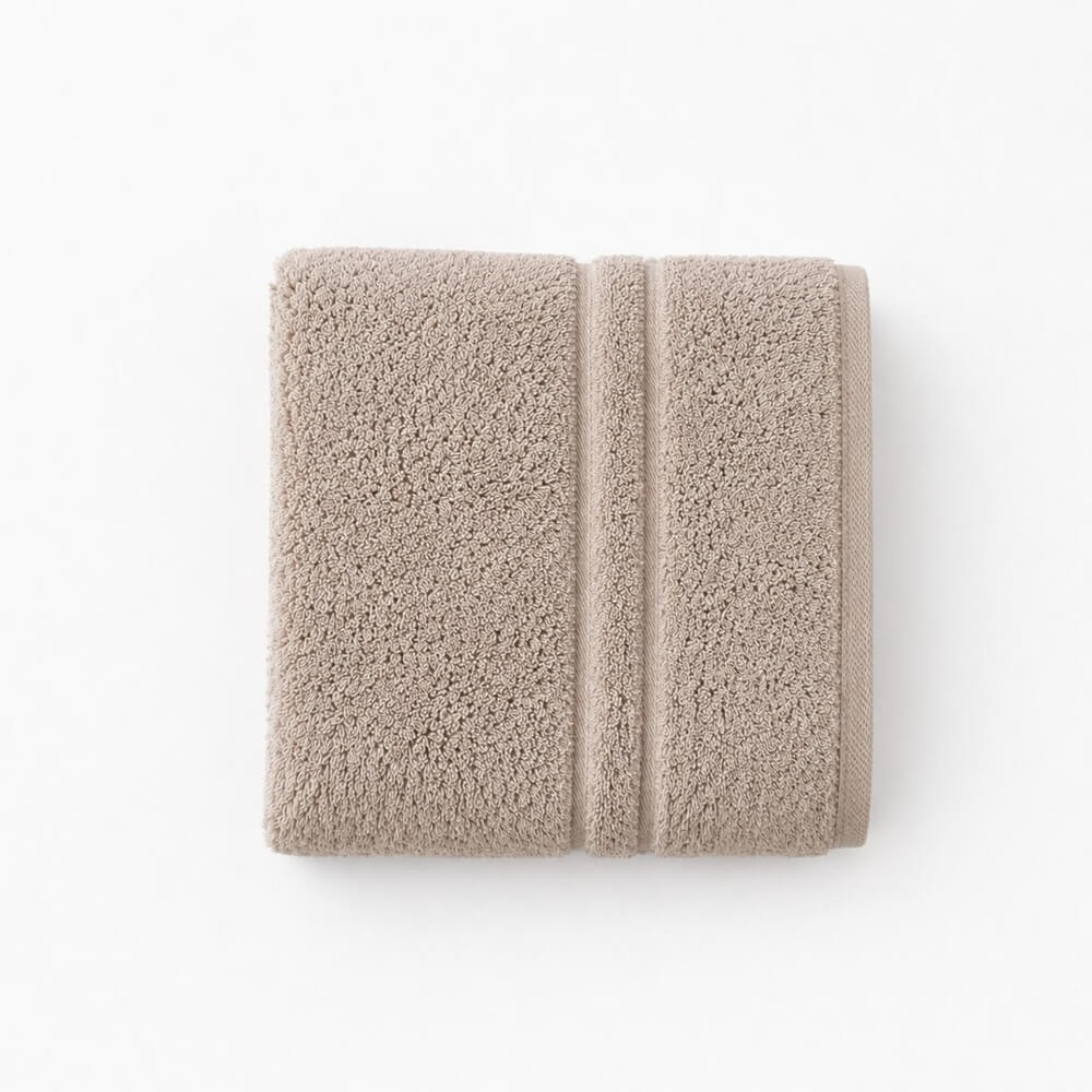 TOALLA BAÑO MARRÓN 45X80 600 GR